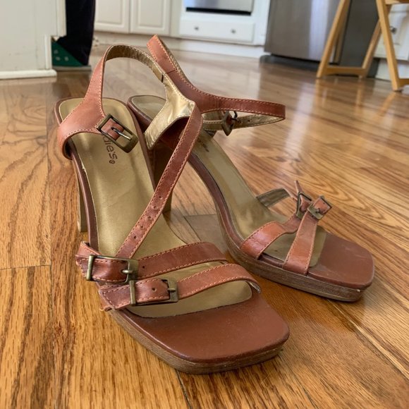 Candie's 90's platform chunky heels 7 - Picture 4 of 5